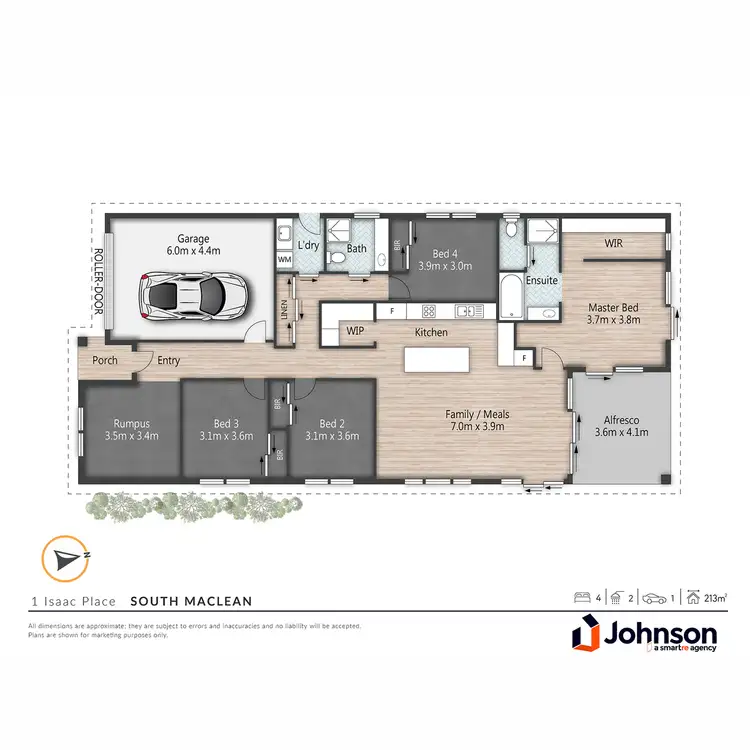 Floorplan of Homely house listing, 1 Isaac Place, South Maclean QLD 4280
