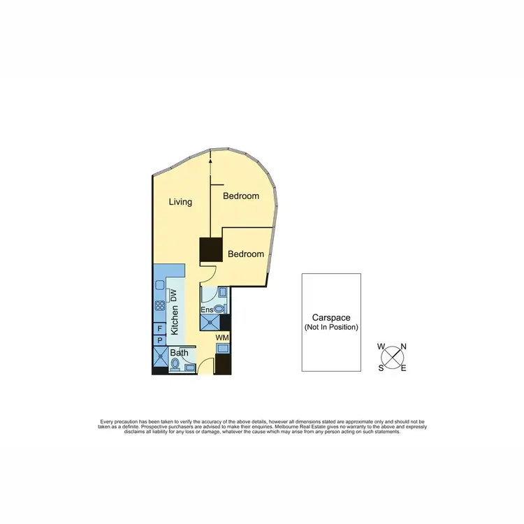 Floorplan of Homely apartment listing, 5012/70 Southbank Boulevard, Southbank VIC 3006