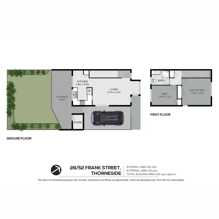 Floorplan of Homely apartment listing, 28/52 Frank Street, Thorneside QLD 4158