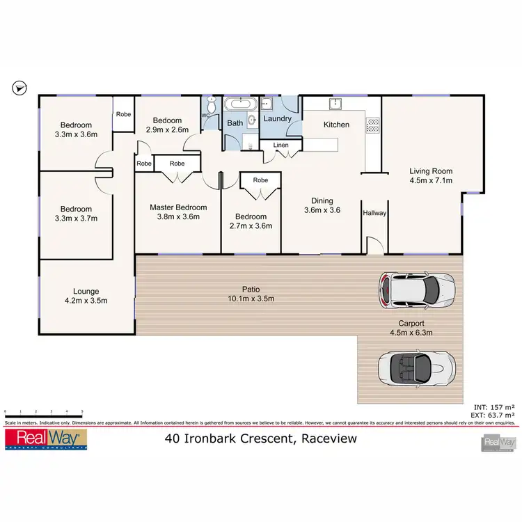 Floorplan of Homely house listing, 40 Ironbark Crescent, Raceview QLD 4305