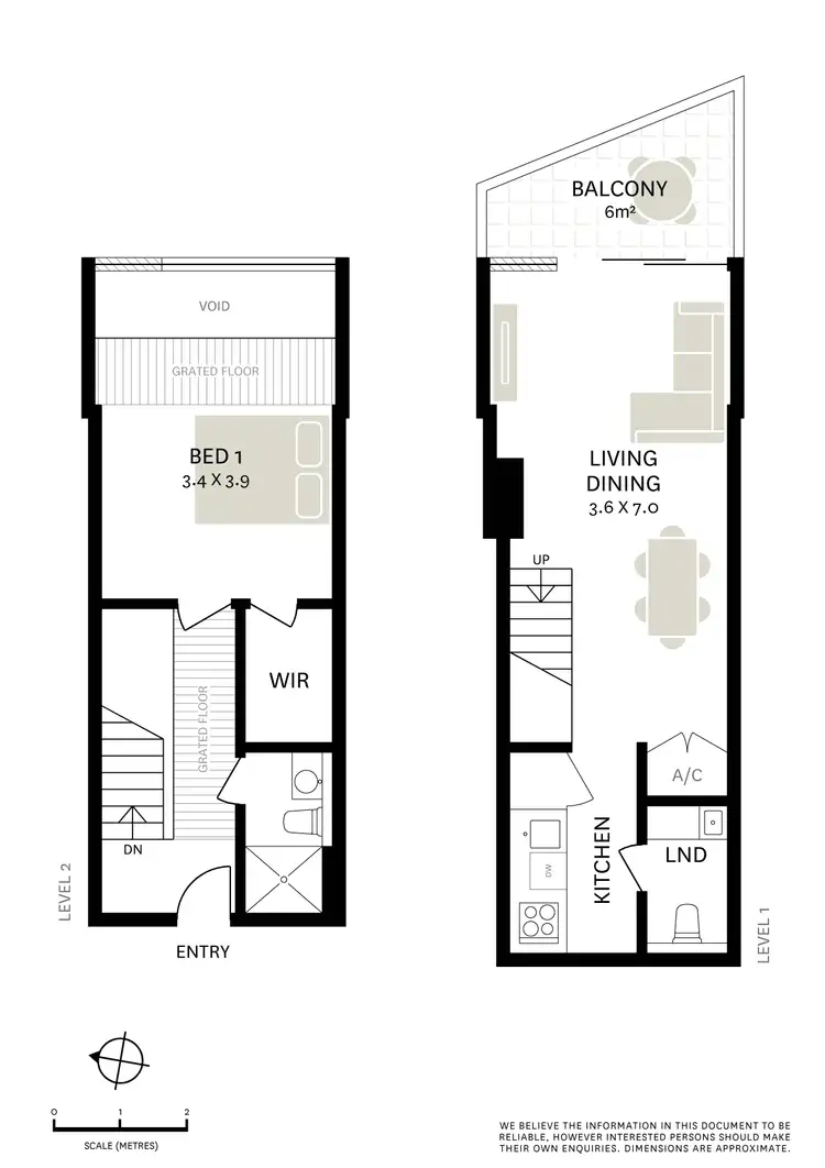 Floorplan of Homely apartment listing, 602/227 Victoria Street, Darlinghurst NSW 2010