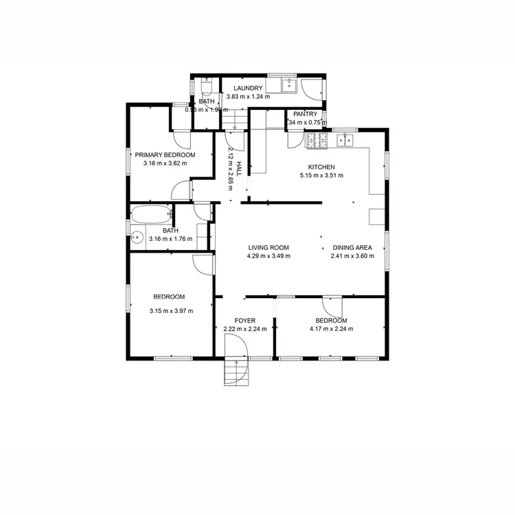 Floorplan of Homely house listing, 24 Mimnagh Street, Norville QLD 4670
