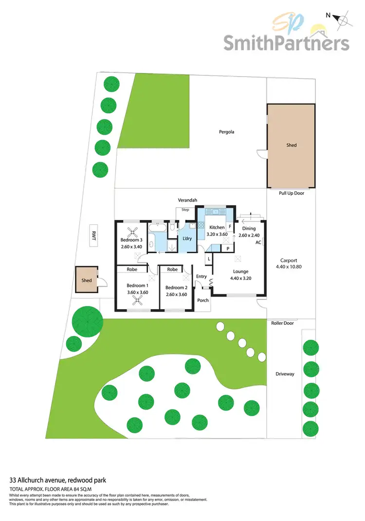 Floorplan of Homely house listing, 33 Allchurch Avenue, Redwood Park SA 5097