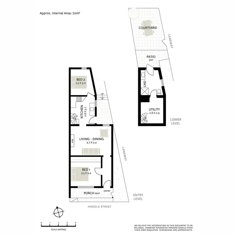 Floorplan of Homely house listing, 14 Hoddle Street, Paddington NSW 2021