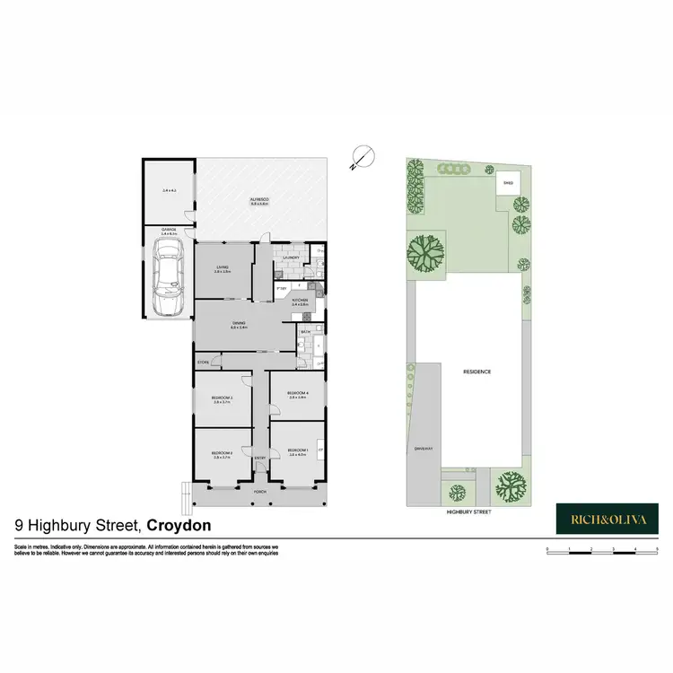 Floorplan of Homely house listing, 9 Highbury Street, Croydon NSW 2132