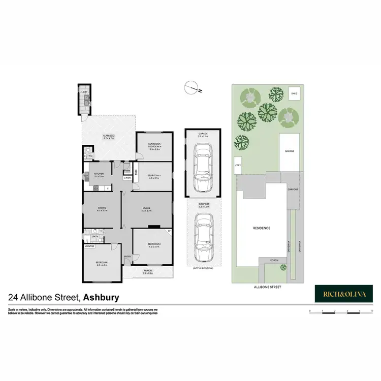 Floorplan of Homely house listing, 24 Allibone Street, Ashbury NSW 2193