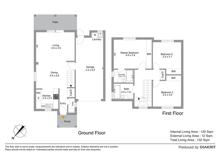 Floorplan of Homely townhouse listing, 36/2 Lavender Drive, Griffin QLD 4503