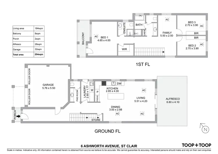 Floorplan of Homely house listing, 6 Ashworth Avenue, St Clair SA 5011