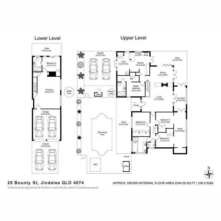 Floorplan of Homely house listing, 25 Bounty Street, Jindalee QLD 4074