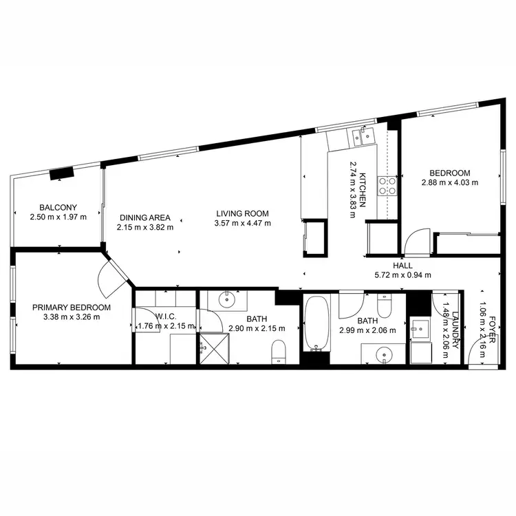 Floorplan of Homely apartment listing, 7/5 Whalley Street, Bargara QLD 4670