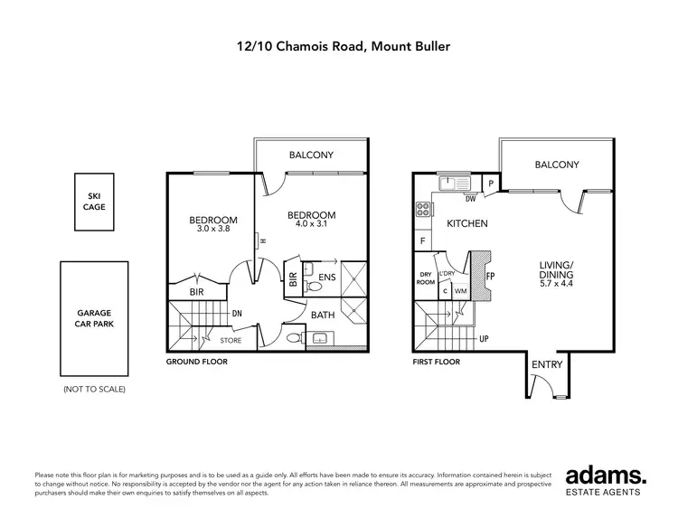 Floorplan of Homely apartment listing, 12/10 Chamois Road, Mount Buller VIC 3723