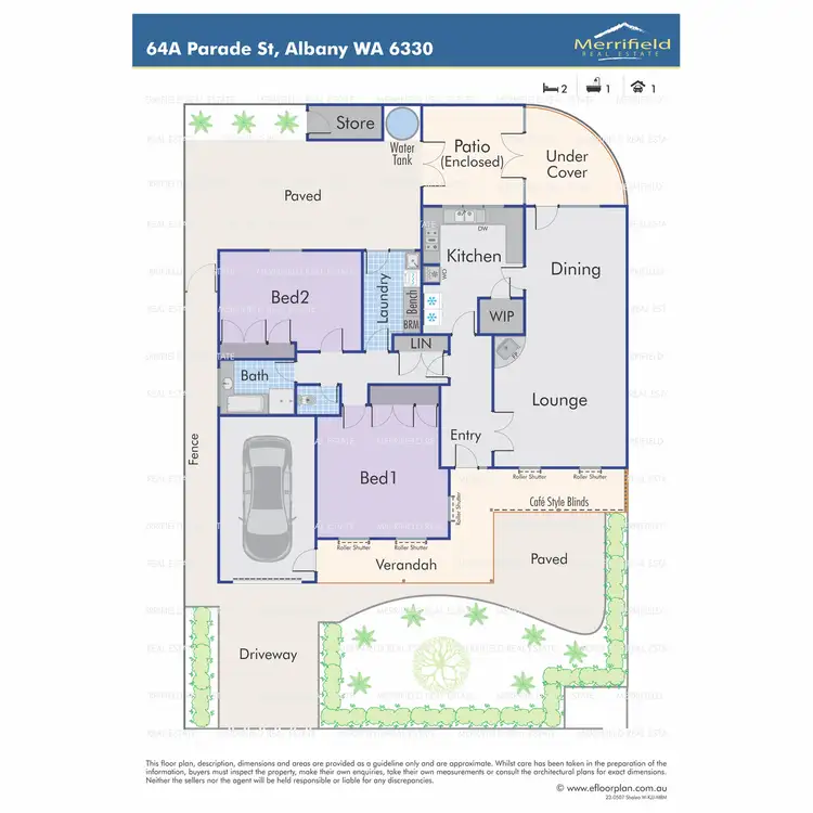 Floorplan of Homely house listing, 64A Parade Street, Albany WA 6330