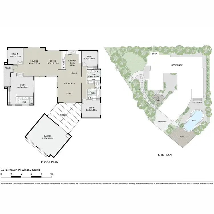 Floorplan of Homely house listing, 23 Fairhaven Place, Albany Creek QLD 4035