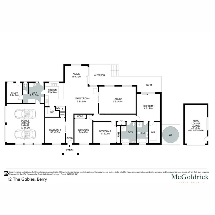 Floorplan of Homely house listing, 12 The Gables, Berry NSW 2535