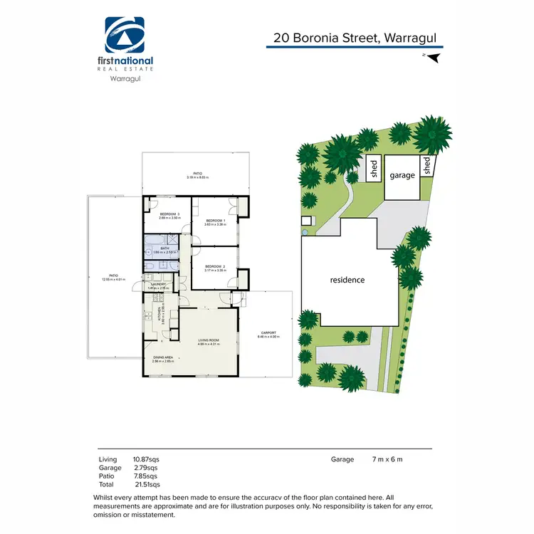 Floorplan of Homely house listing, 20 Boronia Street, Warragul VIC 3820