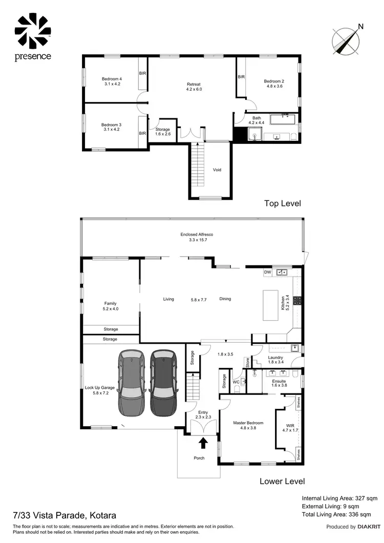 Floorplan of Homely house listing, 7/33 Vista Parade, Kotara NSW 2289