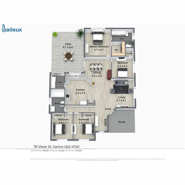 Floorplan of Homely house listing, 76 West Street, Sarina Beach QLD 4737