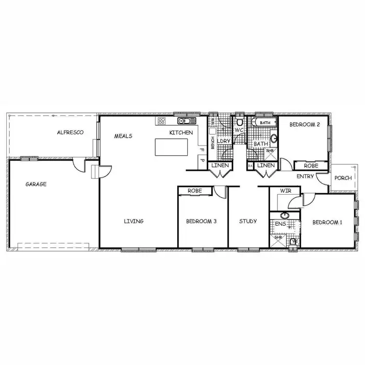 Floorplan of Homely villa listing, 1/26 Quandong Place, Forest Hill NSW 2651