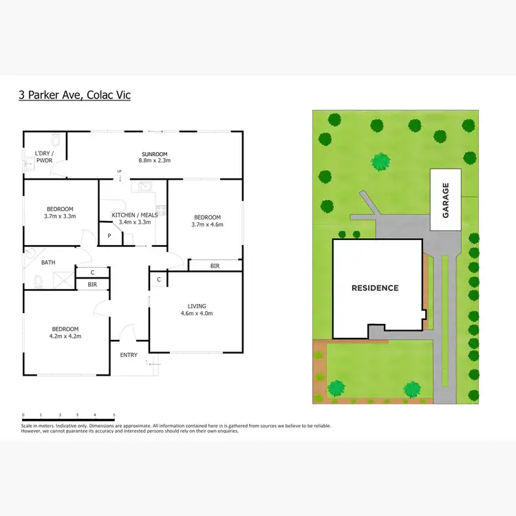 Floorplan of Homely house listing, 3 Parker Avenue, Colac VIC 3250