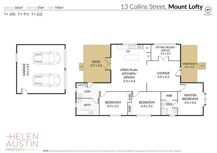 Floorplan of Homely house listing, 13 Collins Street, Mount Lofty QLD 4350