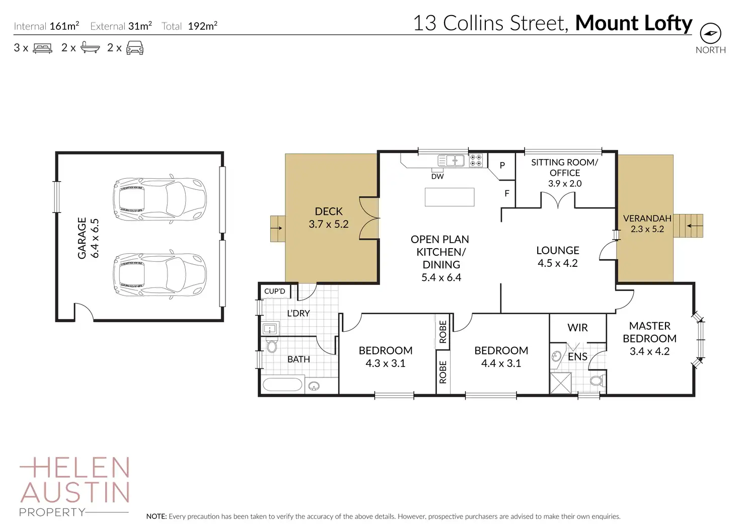 Floorplan of Homely house listing, 13 Collins Street, Mount Lofty QLD 4350