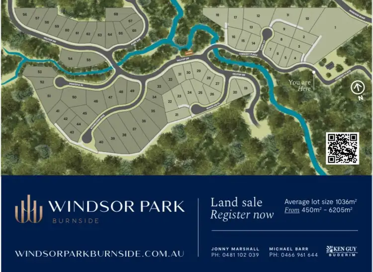 Floorplan of Homely land listing, LOT 19, 25 Hilltop Drive, Burnside QLD 4560