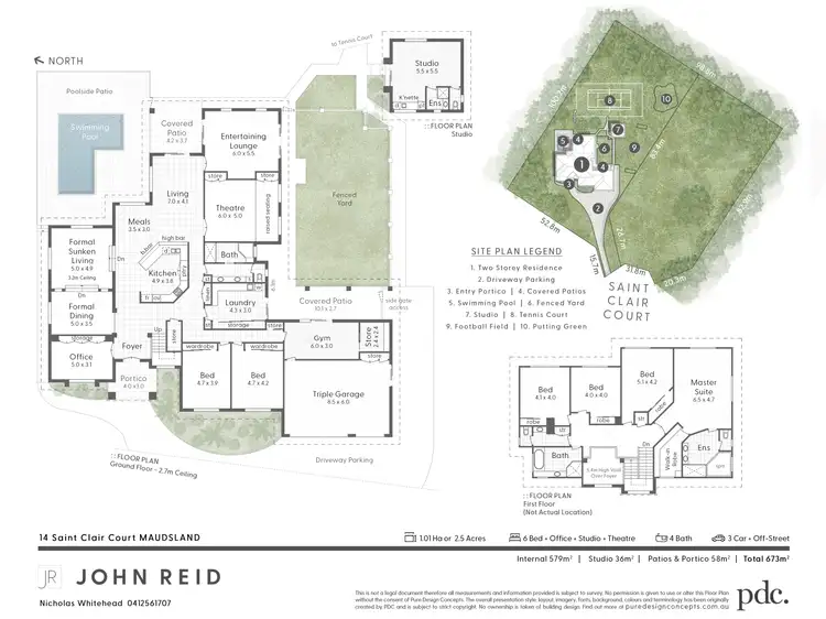Floorplan of Homely house listing, 14 - 16 St Clair Court, Maudsland QLD 4210