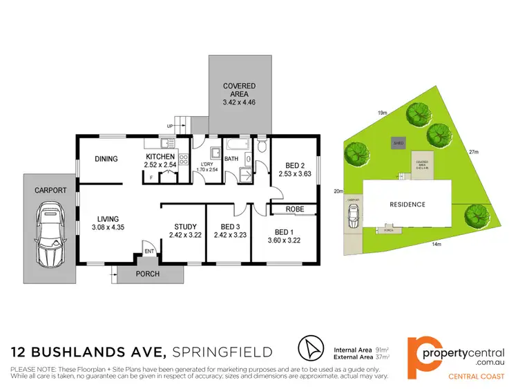 Floorplan of Homely house listing, 12 Bushlands Avenue, Springfield NSW 2250