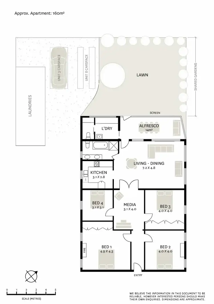 Floorplan of Homely apartment listing, 3/225 Wardell Road, Dulwich Hill NSW 2203