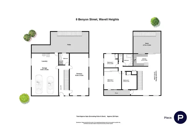 Floorplan of Homely house listing, 8 Benyon Street, Wavell Heights QLD 4012