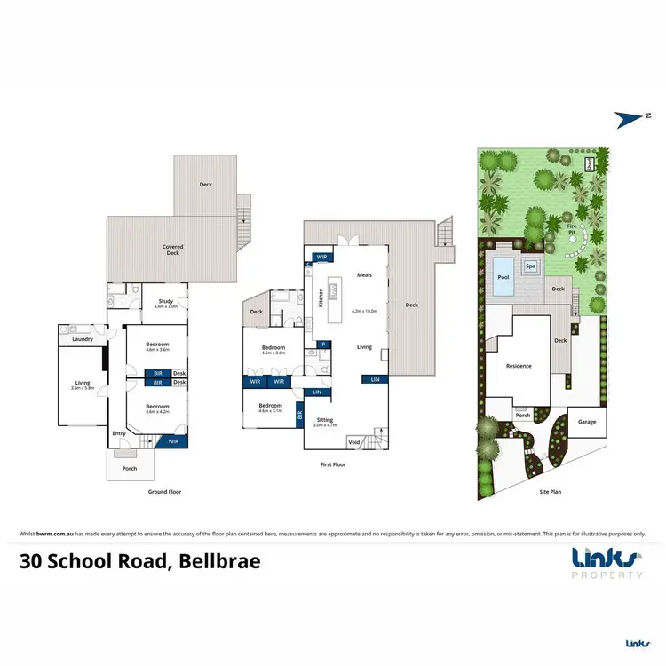 Floorplan of Homely house listing, 30 School Road, Bellbrae VIC 3228