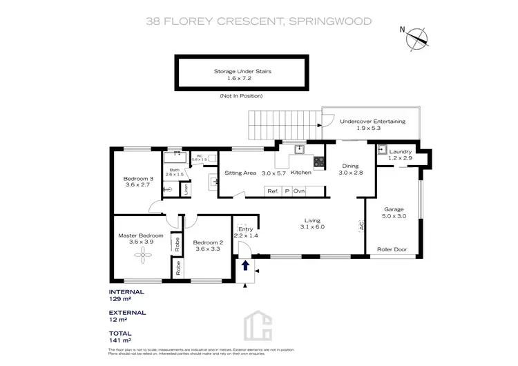 Floorplan of Homely house listing, 38 Florey Crescent, Springwood NSW 2777