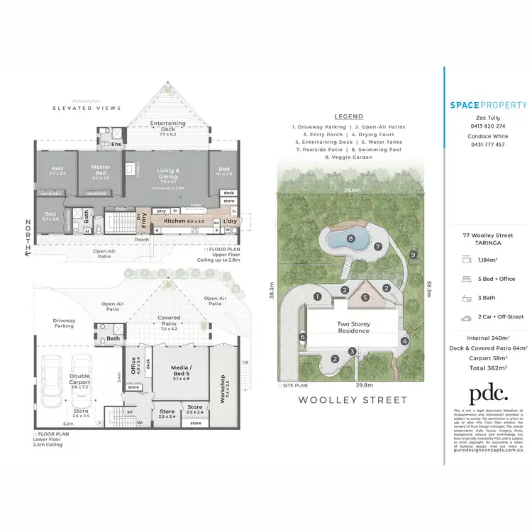 Floorplan of Homely house listing, 77 Woolley Street, Taringa QLD 4068