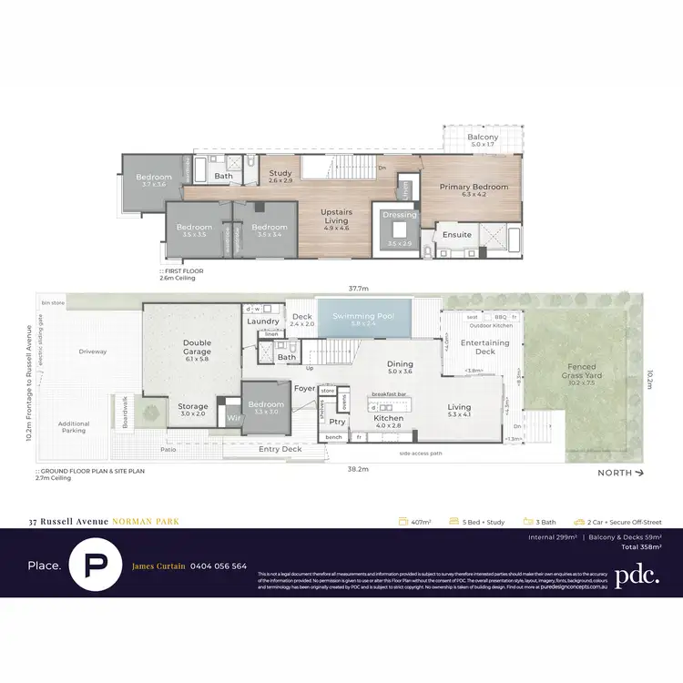 Floorplan of Homely house listing, 37 Russell Avenue, Norman Park QLD 4170