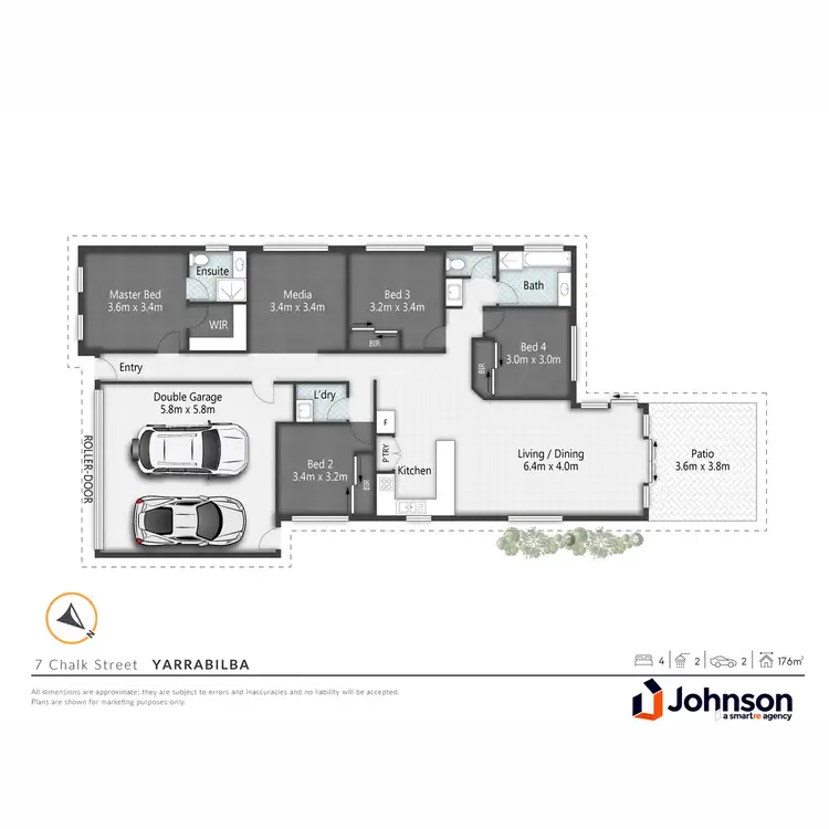 Floorplan of Homely house listing, 7 Chalk Street, Yarrabilba QLD 4207