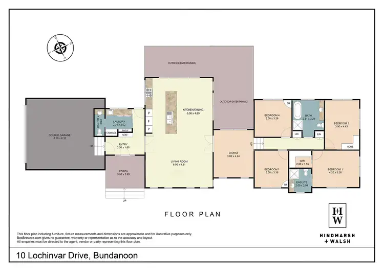 Floorplan of Homely house listing, 10 Lochinvar Drive, Bundanoon NSW 2578