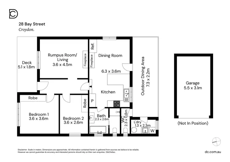 Floorplan of Homely house listing, 28 Bay Street, Croydon NSW 2132