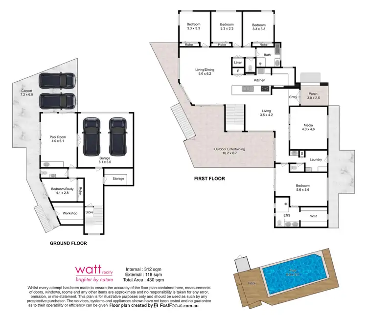 Floorplan of Homely house listing, 41 Whipbird Place, Aspley QLD 4034