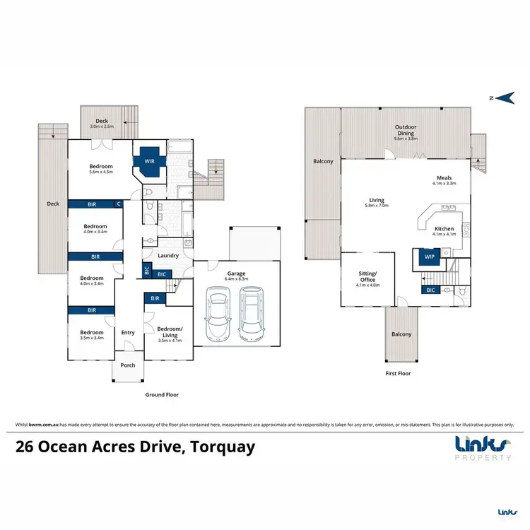 Floorplan of Homely house listing, 26 Ocean Acres Drive, Torquay VIC 3228