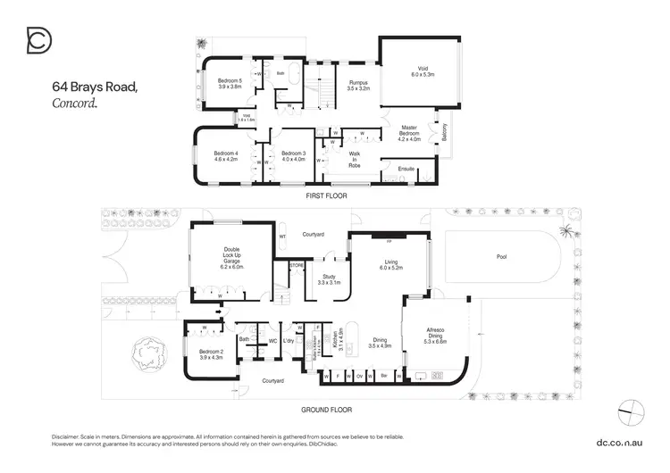 Floorplan of Homely house listing, 64 Brays Road, Concord NSW 2137