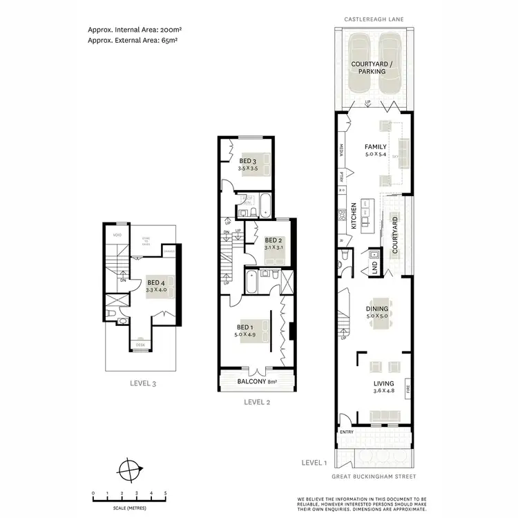 Floorplan of Homely terrace listing, 98 Great Buckingham Street, Redfern NSW 2016