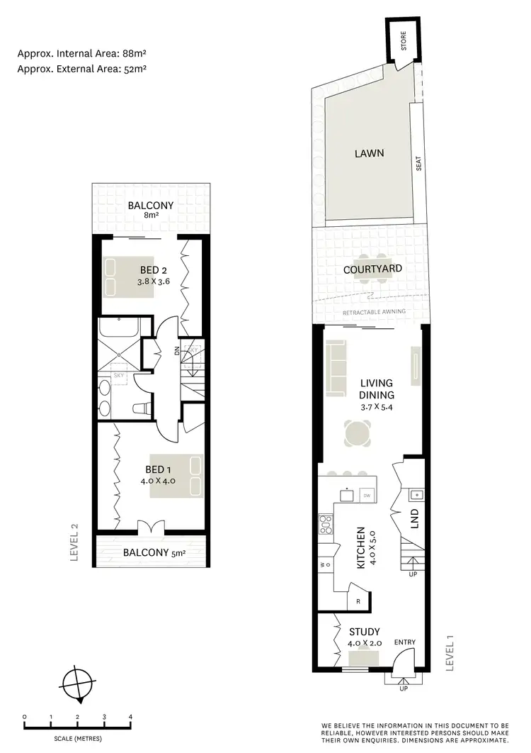 Floorplan of Homely house listing, 16 Ennis Street, Balmain NSW 2041
