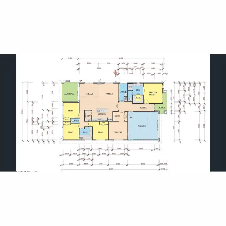 Floorplan of Homely house listing, 4 Mitchell Road, Stratford VIC 3862