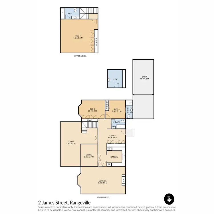 Floorplan of Homely house listing, 2 James Street, Rangeville QLD 4350