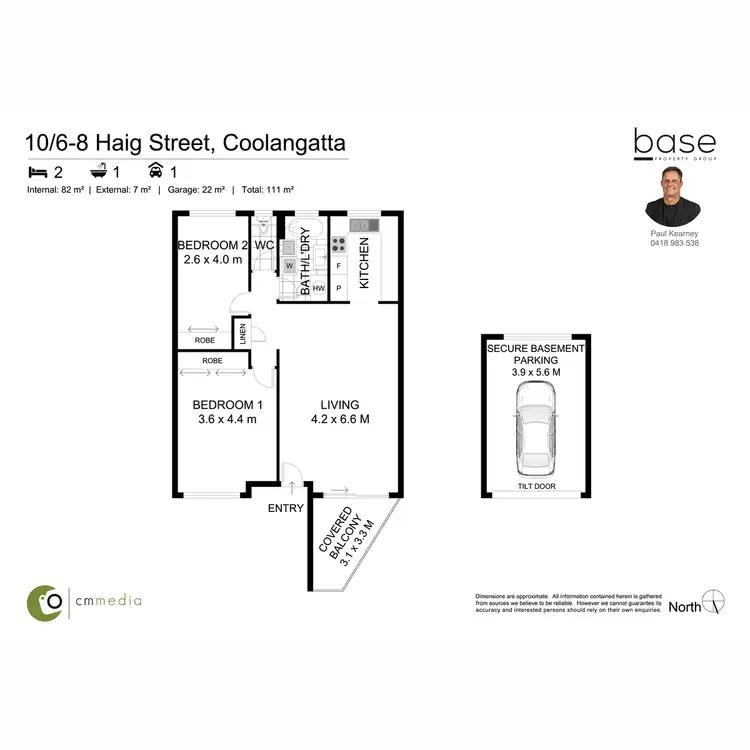 Floorplan of Homely apartment listing, 10/6-8 Haig Street, Coolangatta QLD 4225