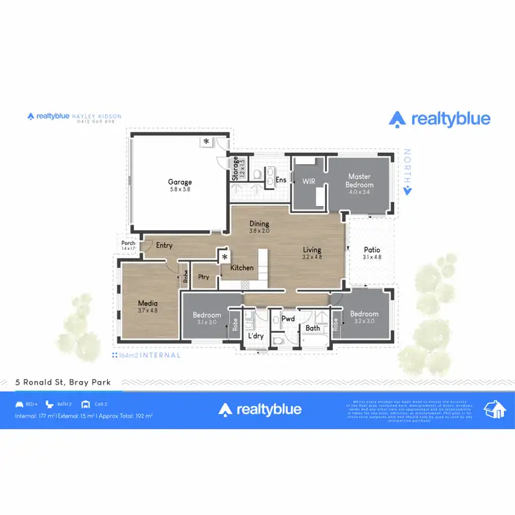 Floorplan of Homely house listing, 5 Ronald Street, Ellen Grove QLD 4078