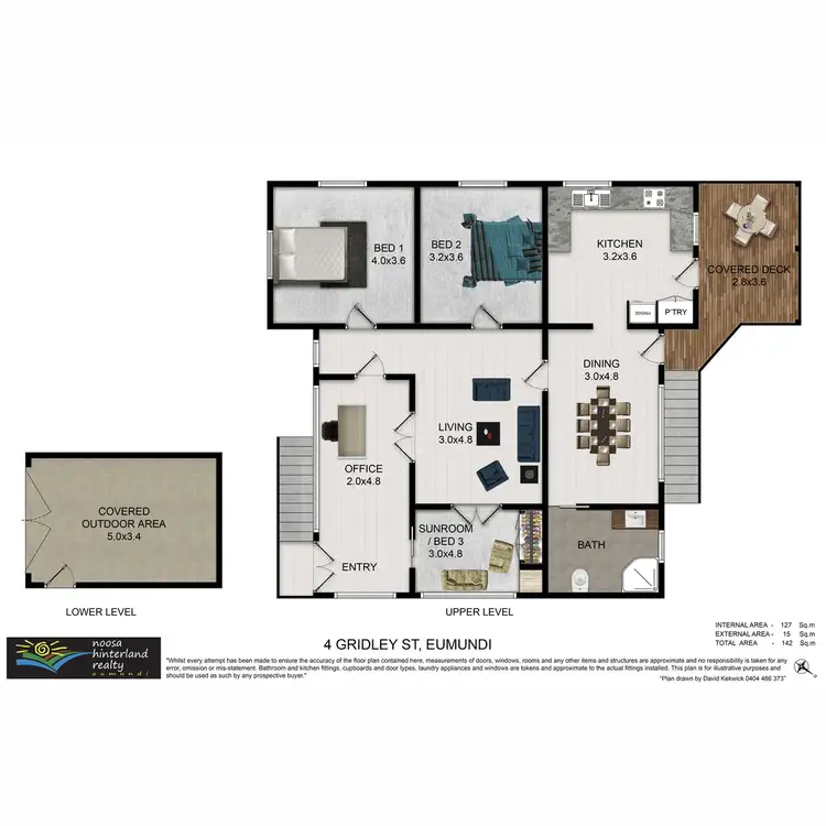 Floorplan of Homely house listing, 4 Gridley Street, Eumundi QLD 4562