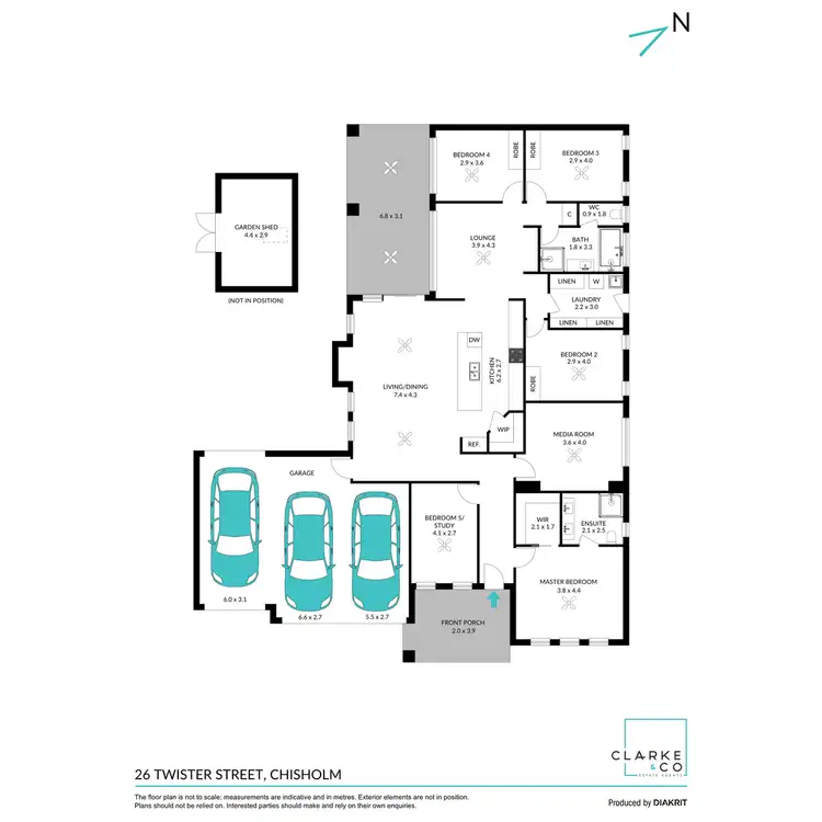 Floorplan of Homely house listing, 26 Twister Street, Chisholm NSW 2322