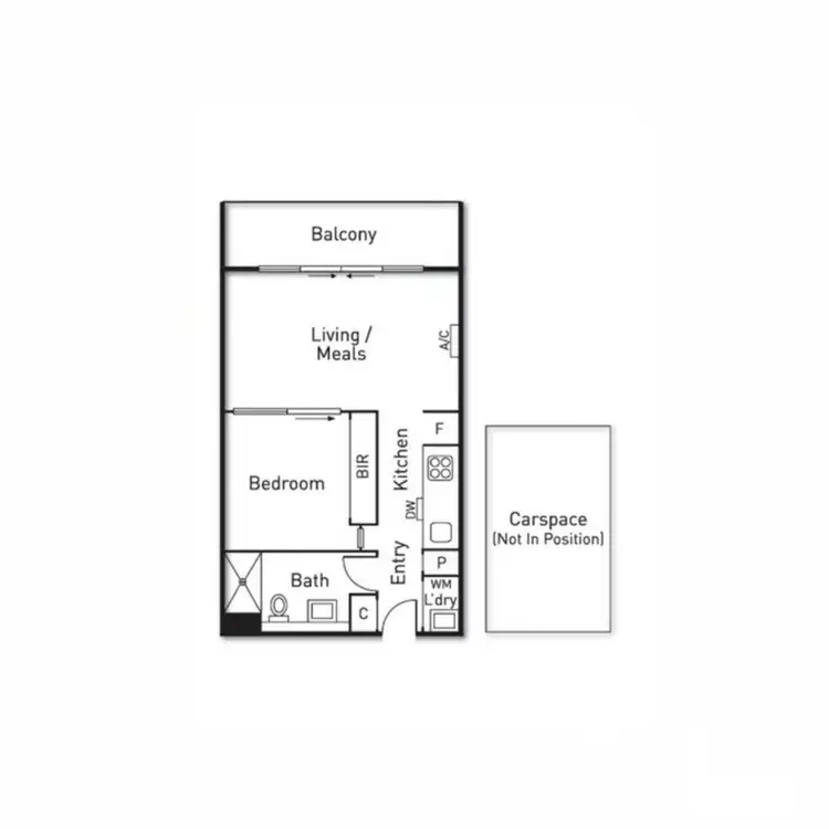 Floorplan of Homely apartment listing, 307/120a Greville Street, Prahran VIC 3181