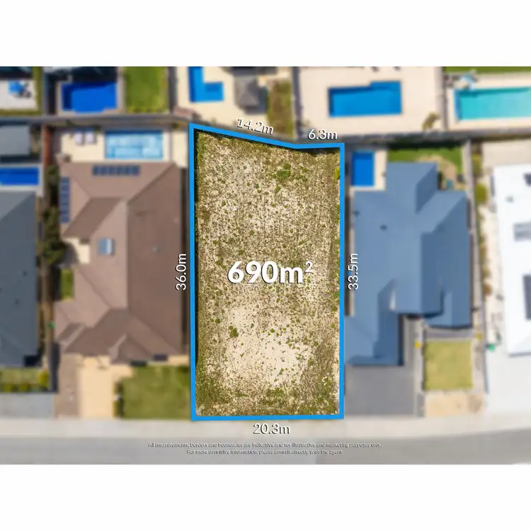 Floorplan of Homely land listing, 174 Lagoon Drive, Yanchep WA 6035